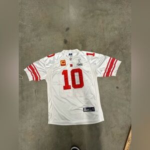 NFL Players Eli Manning Super Bowl XLVI Jersey size 60